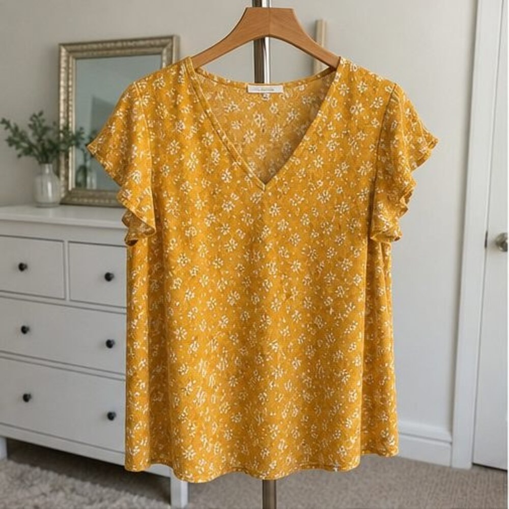 Mauve Button Blouse